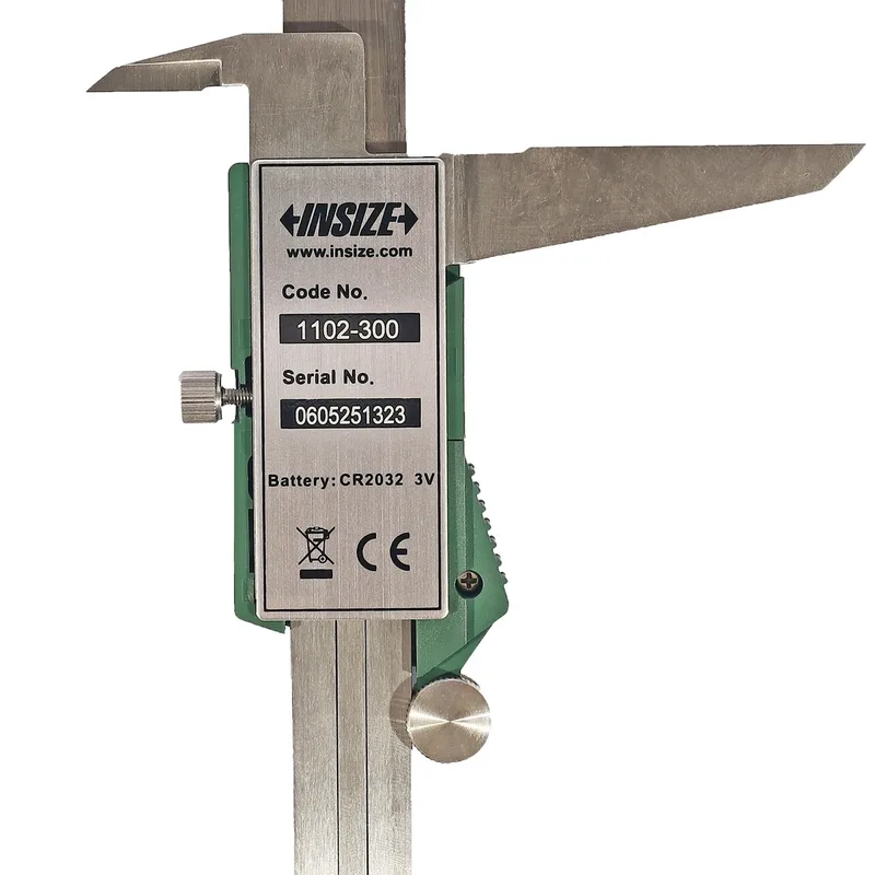 INSIZE เวอร์เนียร์คาลิเปอร์ดิจิตอลอ่านเศษส่วน ช่วงวัด 0-300 มม. (0-12 นิ้ว) รุ่น 1102-300 - Image 3