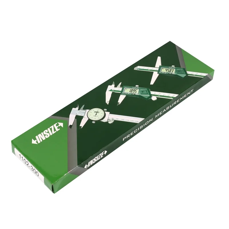 INSIZE เวอร์เนียร์คาลิเปอร์ดิจิตอลอ่านเศษส่วน ช่วงวัด 0-300 มม. (0-12 นิ้ว) รุ่น 1102-300 - Image 6