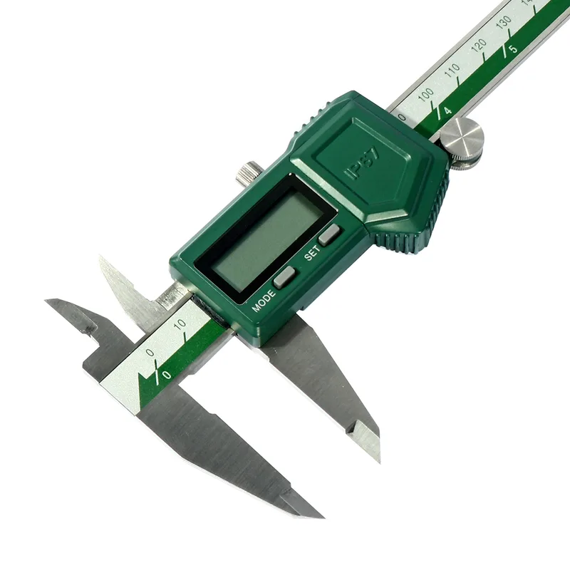 INSIZE เวอร์เนียร์คาลิเปอร์ดิจิตอลกันน้ำ ช่วงวัด 0-200 มม. ความละเอียด 0.01 มม. รุ่น 1118-200B - Image 2