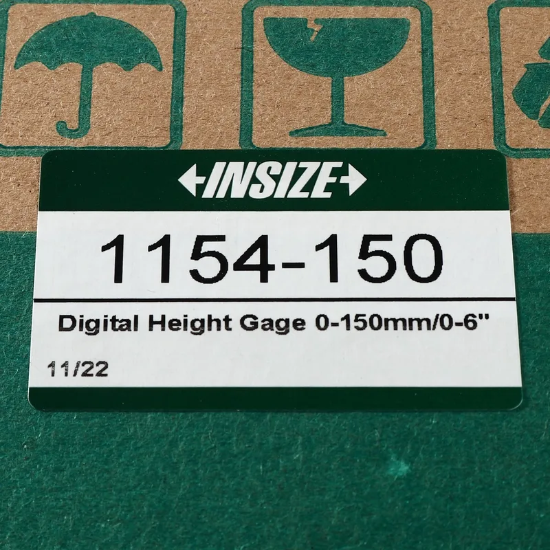 INSIZE เกจวัดความสูงดิจิตอล ช่วงวัด 0-150 มม. (0-6 นิ้ว) ความละเอียด 0.01 มม. รุ่น 1154-150 - Image 5
