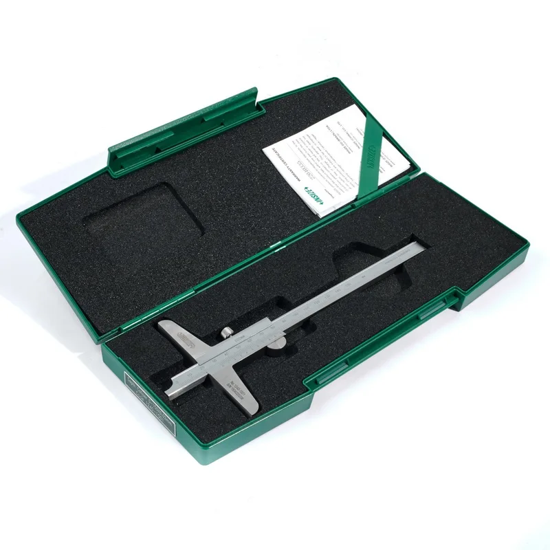 INSIZE เวอร์เนียร์วัดความลึกแบบอ่านสเกล ช่วงวัด 0-150 มม. ความละเอียด 0.02 มม. รุ่น 1240-1501 - Image 5