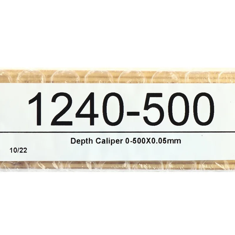 INSIZE เวอร์เนียร์วัดความลึกแบบอ่านสเกล ช่วงวัด 0-500 มม. ความละเอียด 0.05 มม. รุ่น 1240-500 - Image 4