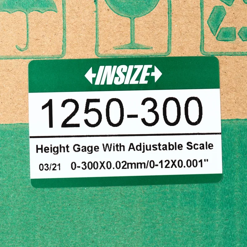 INSIZE เกจวัดความสูงแบบเข็ม ช่วงวัด 0-300 มม. ความละเอียด 0.02 มม. รุ่น 1250-300 - Image 6