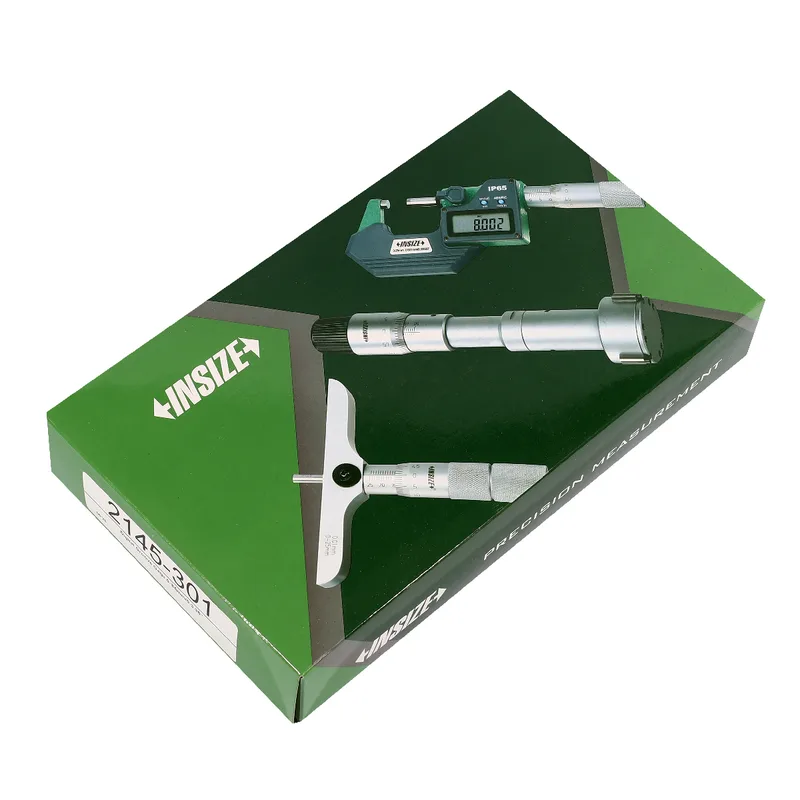 INSIZE เกจวัดร่องดิจิตอล ช่วงวัด 0-85 มม. ความลึกสูงสุด 10 มม. แบบฮุคเข็ม รุ่น 2145-301 - Image 7