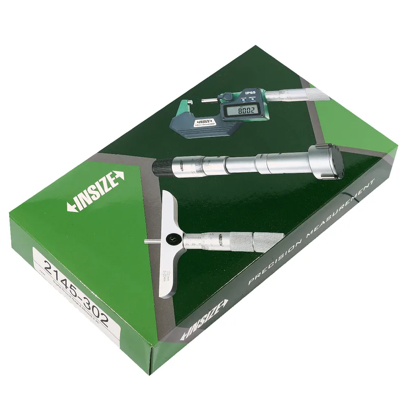 INSIZE เกจวัดร่องดิจิตอล ช่วงวัด 0-85 มม. ความลึกสูงสุด 20 มม. แบบฮุคเข็ม รุ่น 2145-302 - Image 7