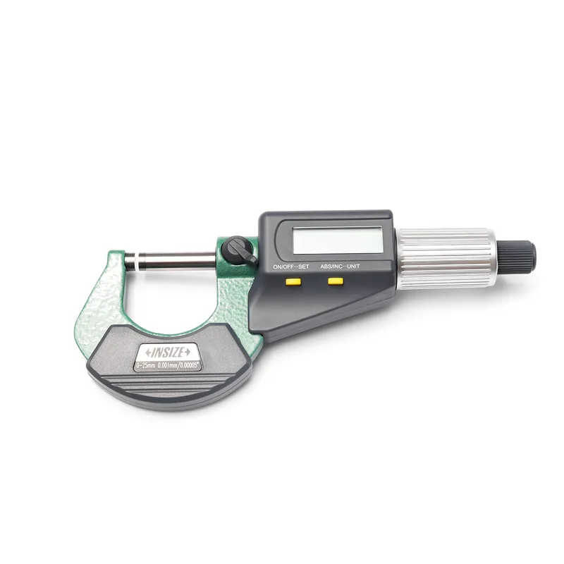 INSIZE ไมโครมิเตอร์วัดนอกดิจิตอล ช่วงวัด 0-25 มม. (0-1 นิ้ว) ความละเอียด 0.001 มม. รุ่น 3109-25A - Image 3