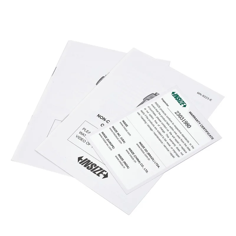 INSIZE เครื่องวัดความเร็วรอบ (Tachometer) ช่วงวัด 1-99999 RPM รุ่น 9223-120 - Image 7