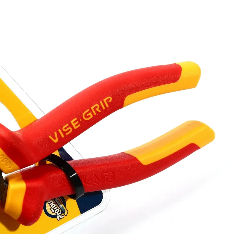 IRWIN คีมปากแหลมปลายงอ หุ้มฉนวน VDE ขนาด 8 นิ้ว รุ่น 10505870 - Image 3