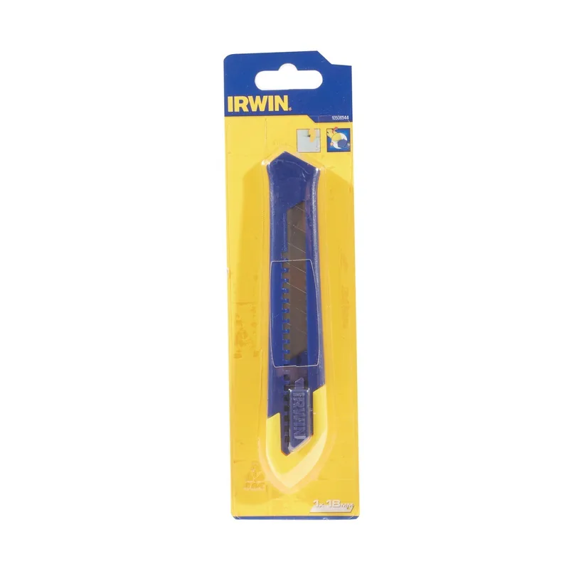 IRWIN มีดคัตเตอร์ Pro Snap ขนาดใบ 18 มม. ใบหักได้ รุ่น 10506544