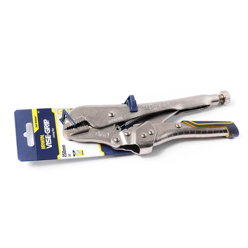 IRWIN คีมล็อคปากตรง VISE-GRIP ขนาด 10 นิ้ว ด้ามยาง รุ่น 10R(FR) - Image 2