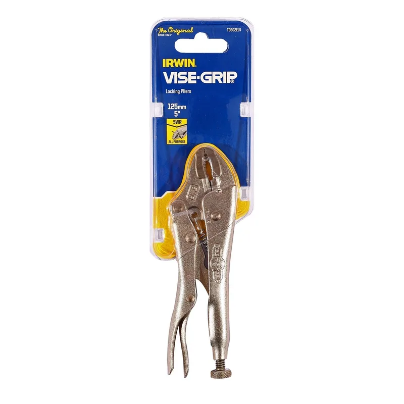 IRWIN คีมล็อคปากโค้ง (ตัดลวด) VISE-GRIP ขนาด 5 นิ้ว รุ่น 5WR