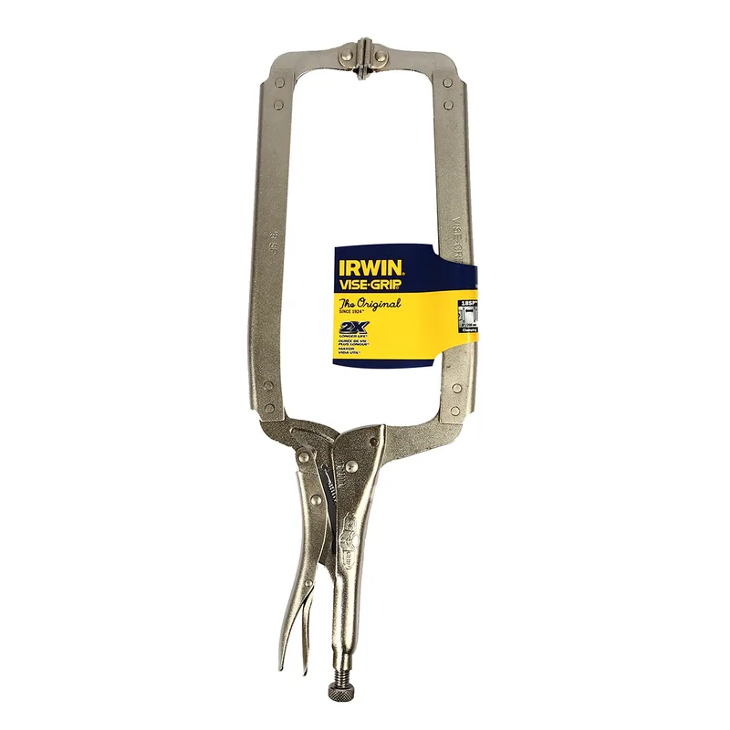 IRWIN คีมล็อคตัวซี (มีแผ่นรอง) VISE-GRIP ขนาด 18 นิ้ว รุ่น 18SP