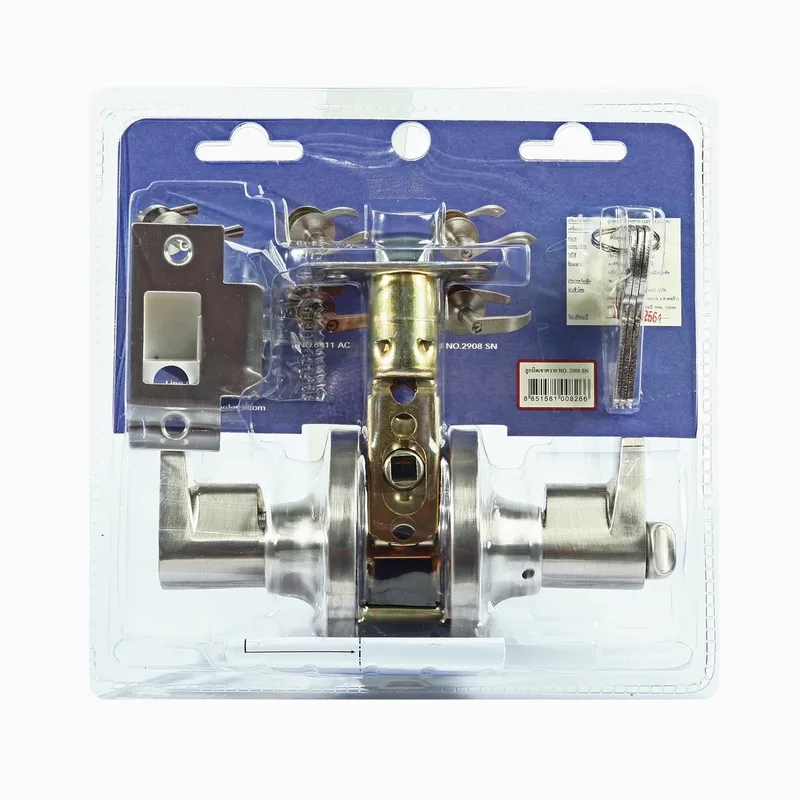 ISON 2908-SN ลูกบิดเขาควายห้องทั่วไป ซาติน - Image 3