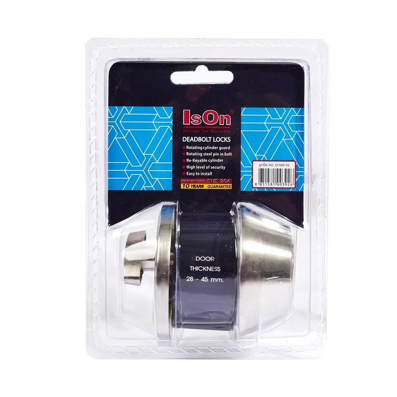 ISON D7000-SS กุญแจเสริมความปลอดภัยด้านเดียว