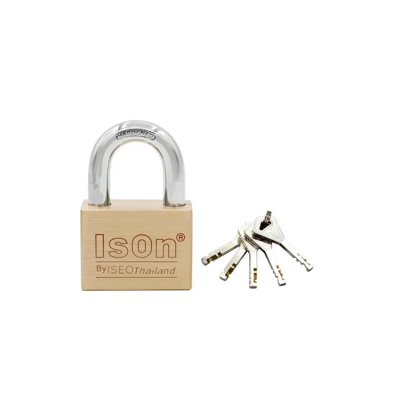 ISON กุญแจทองเหลือง คอสั้น 50มม. NO.450