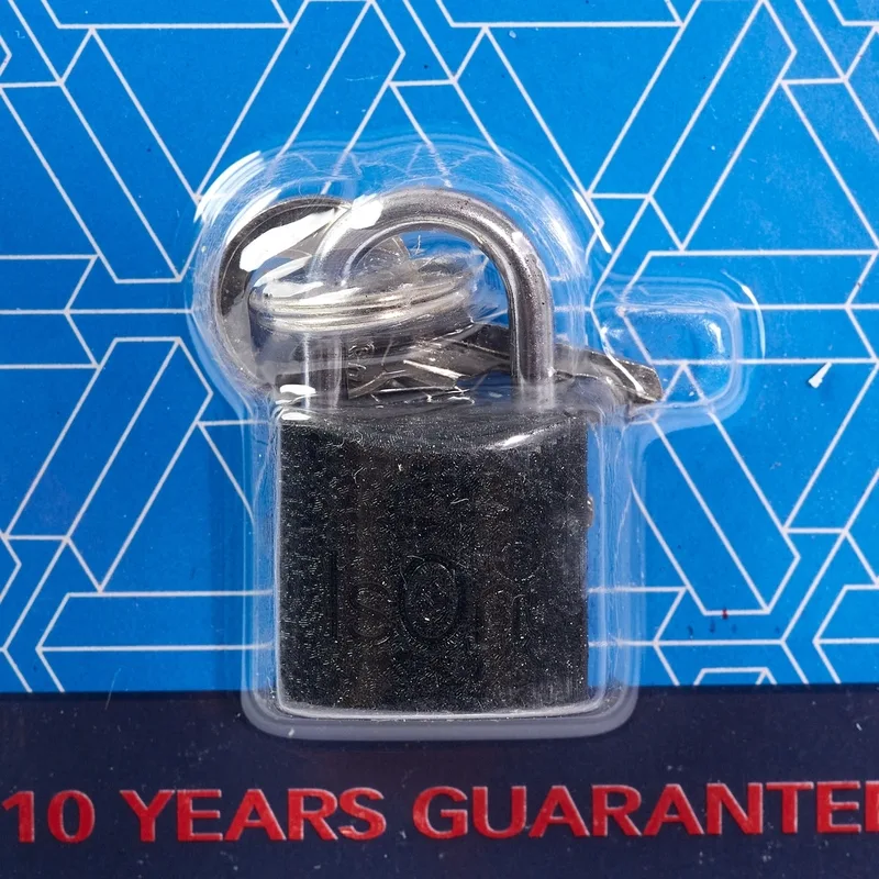 ISON กุญแจระบบสปริงเหล็กดำ คอสั้น 20 มม. - Image 3