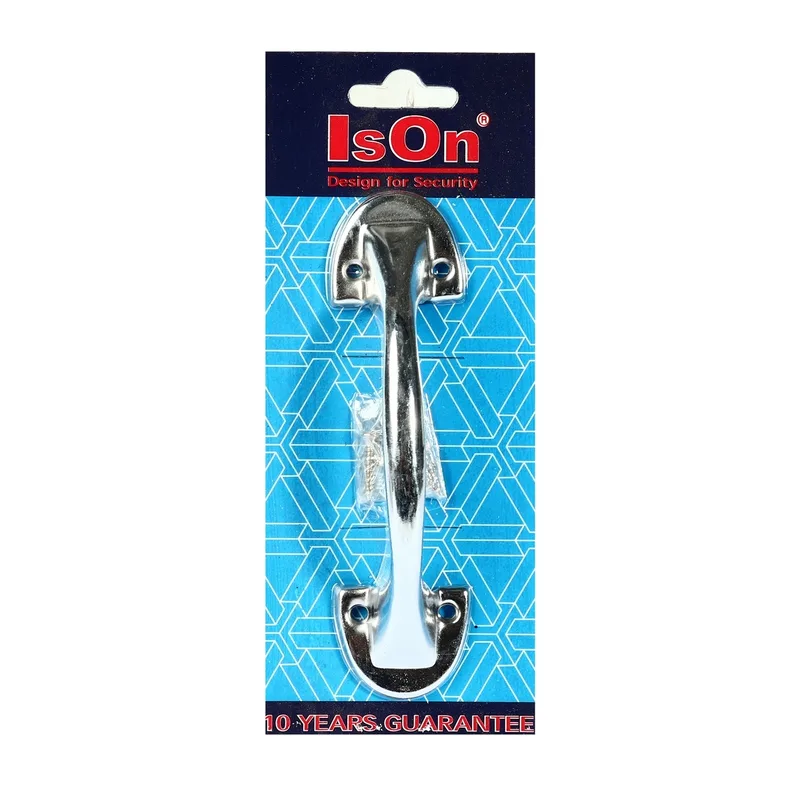 ISON มือจับขาบัวเหล็ก ขนาด 5" สีโครเมียม