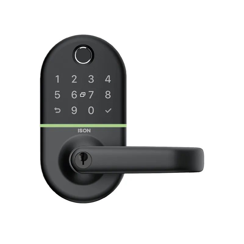 ISON DLH-9913BL ดิจิตอลล็อก สีดำด้าน