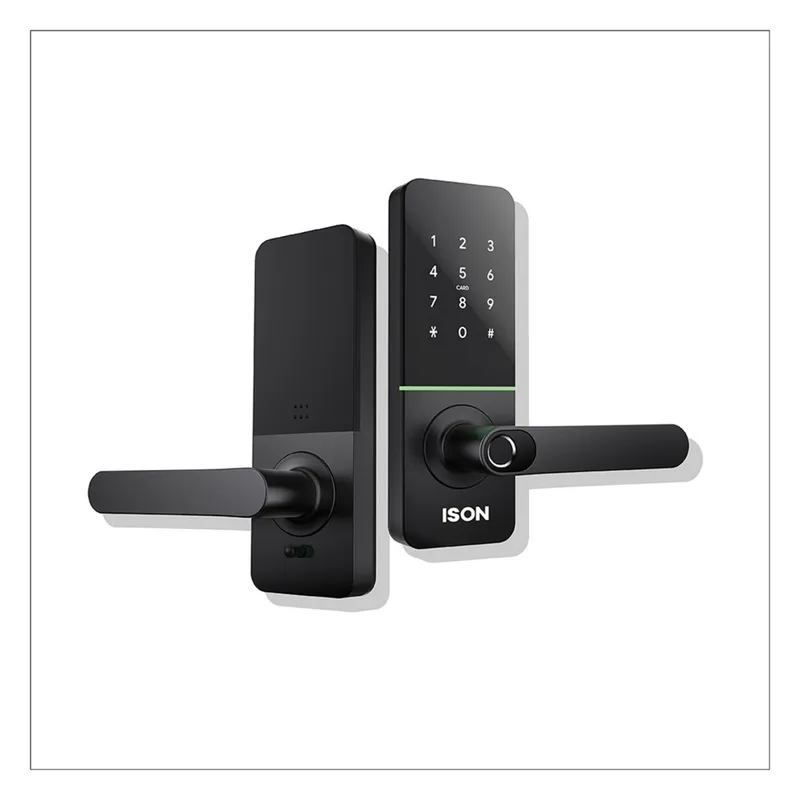 ISON DLH-9992BL ดิจิตอลล็อก สีดำด้าน - Image 2