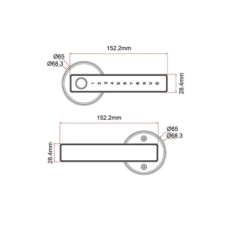 ISON DLN-9925SL ดิจิตอลล็อก สีเงิน - Image 4