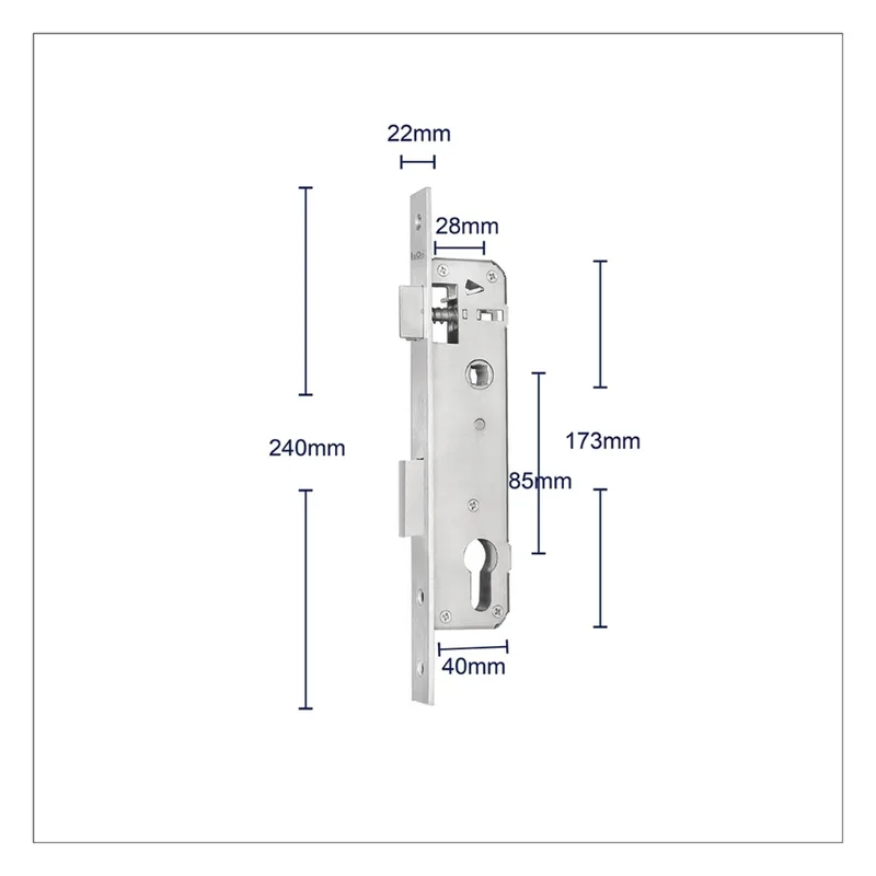 ISON DMS-9993BL ดิจิตอลล็อก สีดำด้าน - Image 3
