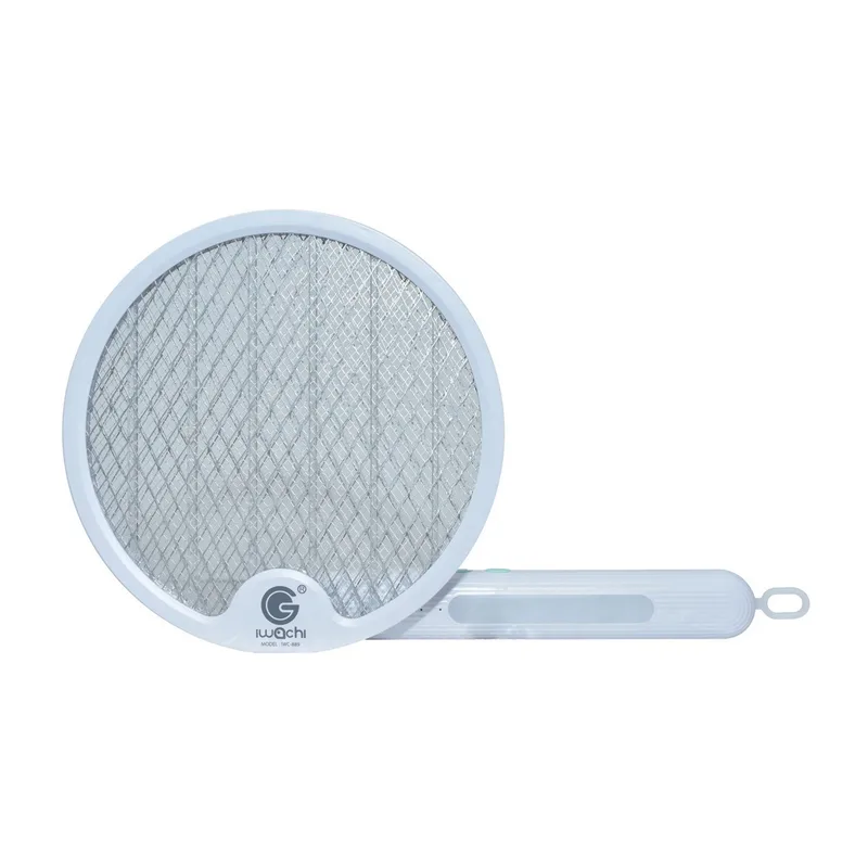 IWACHI ไม้ตียุงไฟฟ้า 4 IN 1 ทรงกลม (คละสี) รุ่น IWC 889 - Image 5