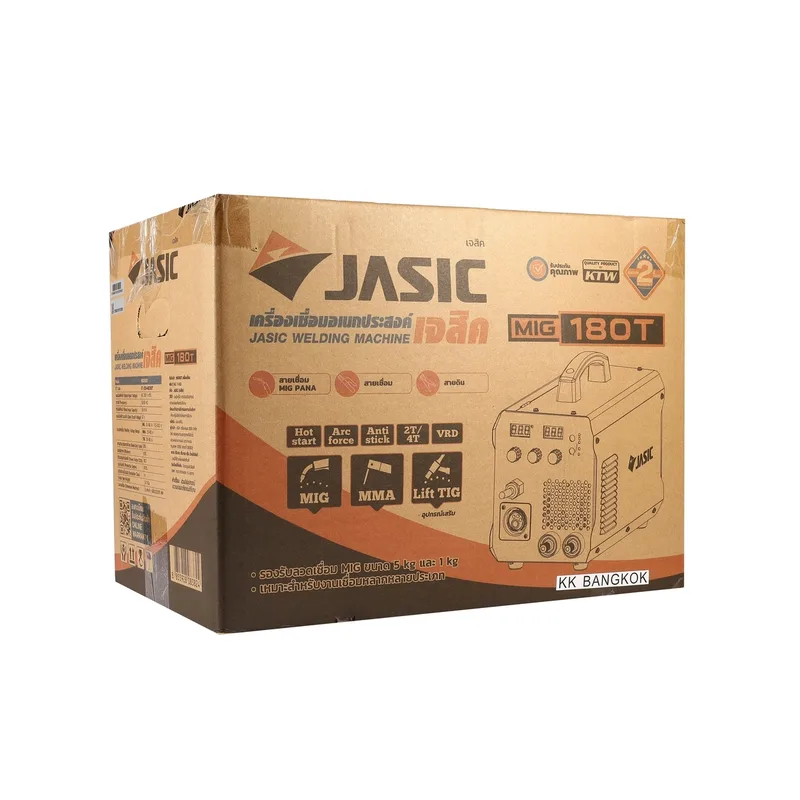 JASIC เครื่องเชื่อม MIG INVERTER IGBT 1 เฟส 220V รุ่น MIG180T - Image 9