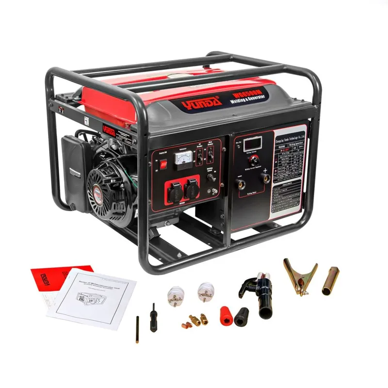 JASIC เครื่องเชื่อมพร้อมเครื่องปั่นไฟ All-in-One 6.5 KW ระบบ MMA IGBT Inverter สำหรับพื้นที่ไม่มีไฟฟ้า รุ่น WG6500M - Image 8