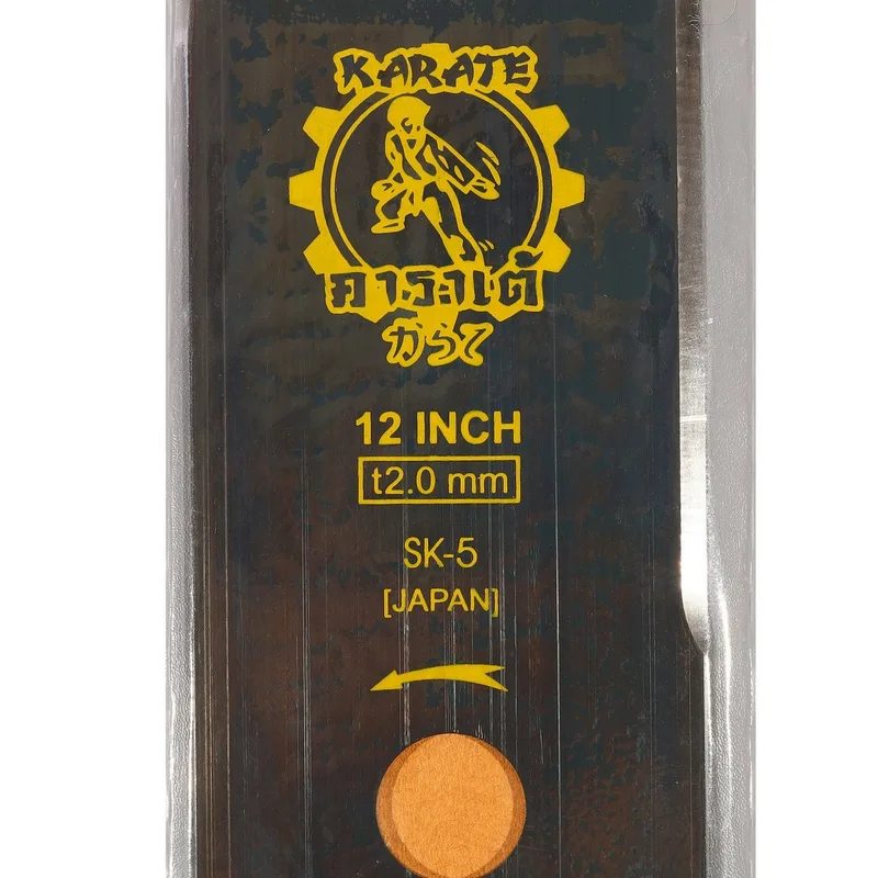 KARATE ใบมีดบังตอตัดหญ้า 12" (305 X 2 มม.) ดำ รุ่น K12B-2 - Image 3