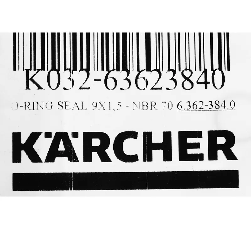 KARCHER อะไหล่ Spare Part O-RING SEAL 9X1,5 - NBR 70 Code 6.362-384.0 - Image 3