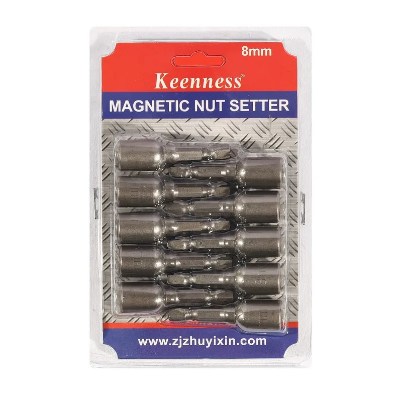 KEENNESS ดอกไขควงลูกบล็อค 8MM/แม่เหล็ก (10PCS/PAC)