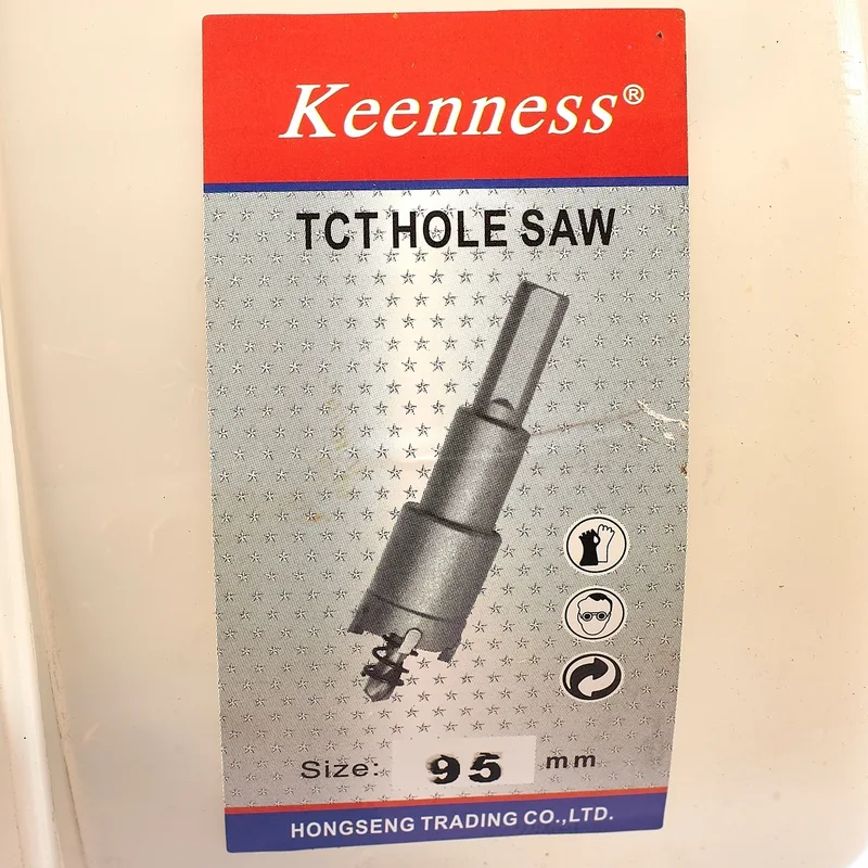 KEENNESS TCT HOLE SAW-ดอกโฮลซอร์คาร์ไบด์ 95 มม. - Image 4