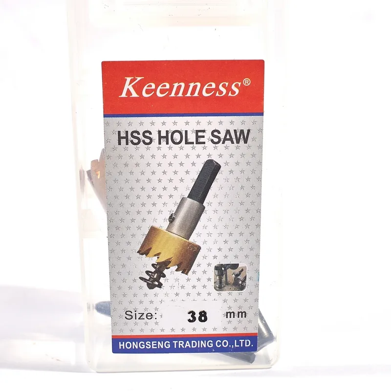KEENNESS HSS HOLE SAW-ดอกโฮลซอร์ไฮสปีด 38 มม. - Image 4