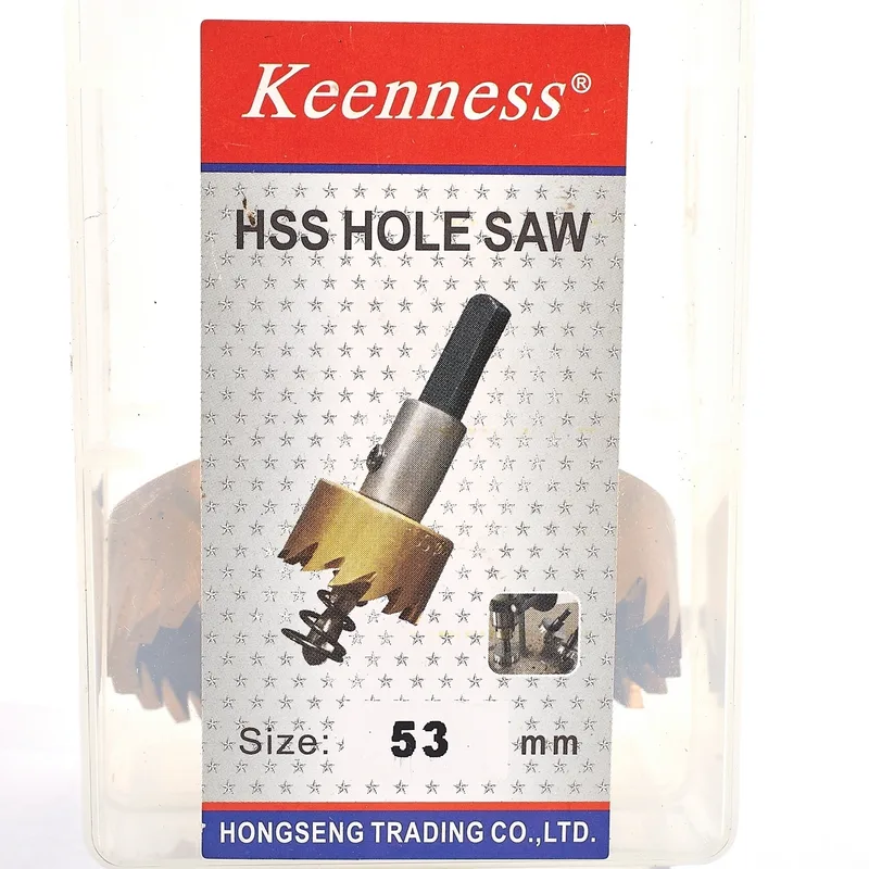 KEENNESS HSS HOLE SAW-ดอกโฮลซอร์ไฮสปีด 53 มม. - Image 4