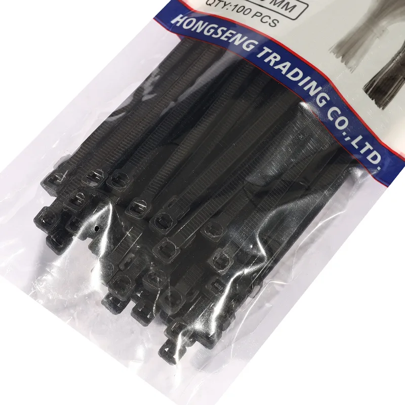 KEENNESS NCB4735 เคเบิ้ลไทร์ 14" ดำ 4.8 มม. 100 เส้น - Image 3