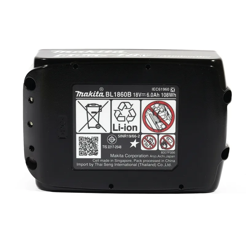 MAKITA แบตเตอรี่ลิเธียมไอออน 18V 6 Ah รุ่น BL1860B - Image 4