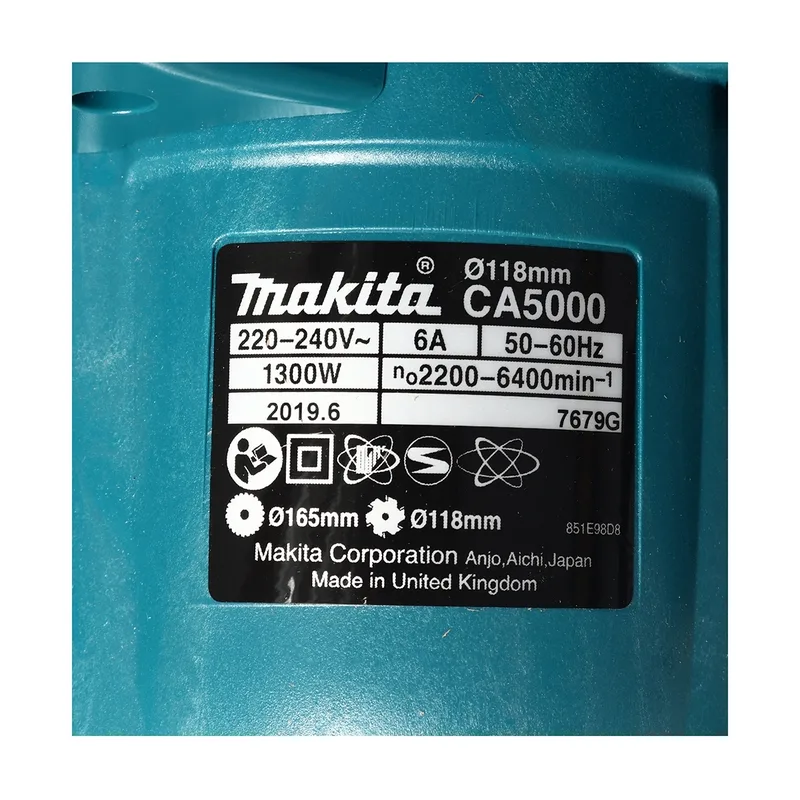 MAKITA เลื่อยเซาะร่องมีเนียม 5" รุ่น CA5000XJ - Image 3