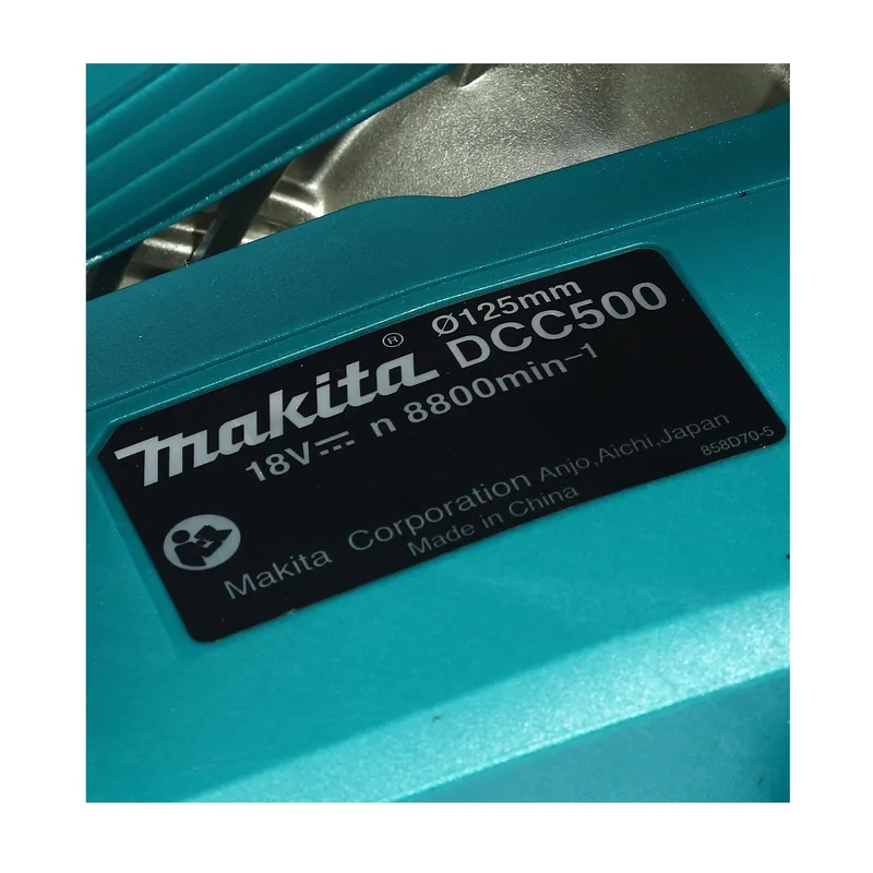 MAKITA เครื่องตัดกระเบื้อง 4"-5" 18V ชุดSET รุ่น DCC500RTJ - Image 6