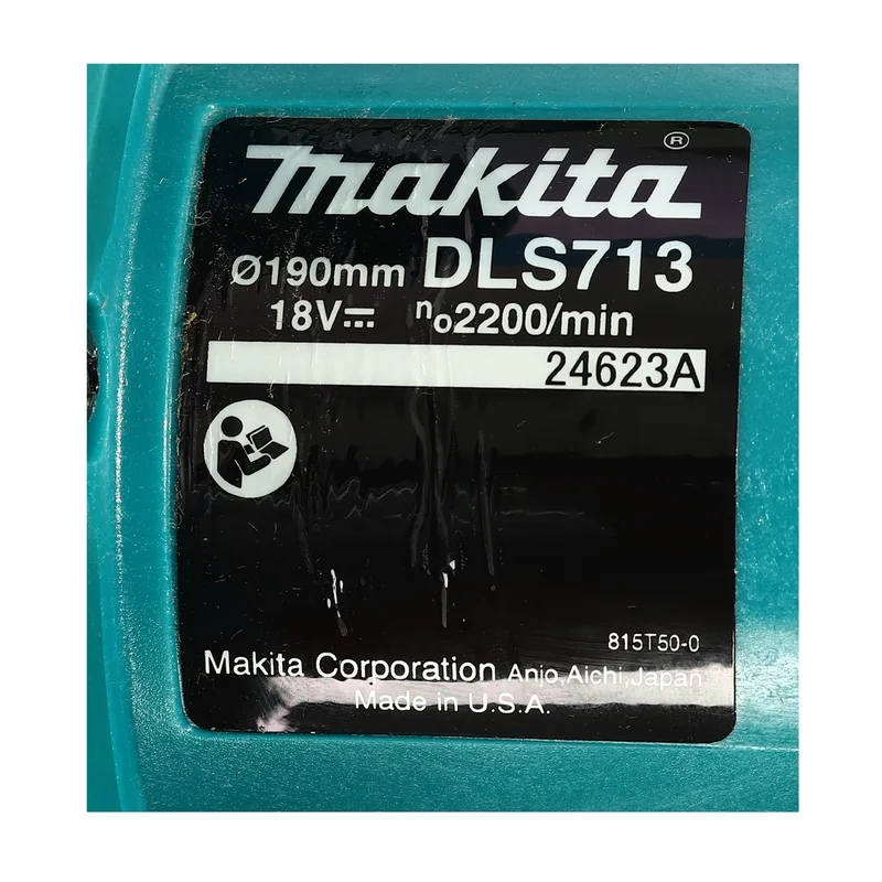 MAKITA แท่นตัดสไลท์องศา 7" (18V) รุ่น DLS713Z - Image 4
