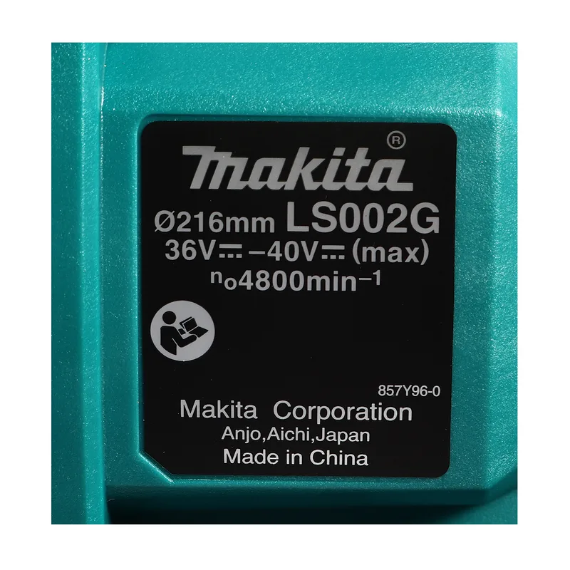 MAKITA แท่นตัดสไลท์องศา 8" 40VMAXไม่แบต รุ่น LS002GZ - Image 5