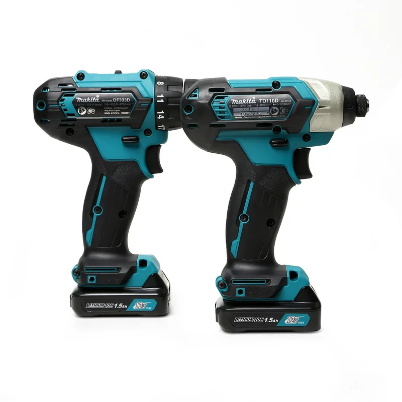 MAKITA ชุด Combo Kit 12V สว่านไขควง DF333DZ + ไขควงกระแทก TD110DZ รุ่น COMBO - Image 3