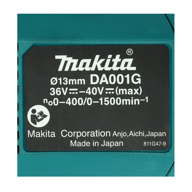 MAKITA สว่านหัวงอไร้สาย ขนาด 13 มม. 40V (ไม่รวมแบตเตอรี่) รุ่น DA001GZ01 - Image 5