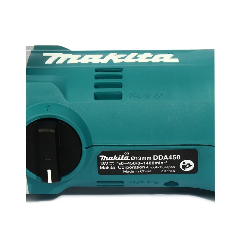 MAKITA สว่านหัวงอไร้สาย 18V (รวมแบตเตอรี่) รุ่น DDA450RTE - Image 7