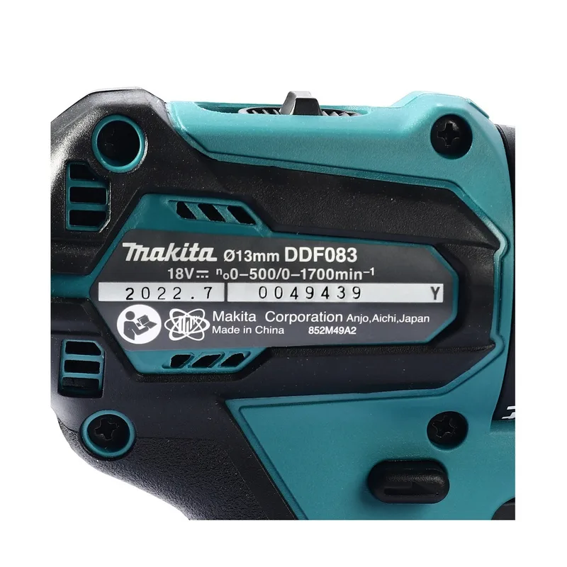 MAKITA สว่านไขควงไร้สาย Brushless 18V (รวมแบตเตอรี่) รุ่น DDF083RFE - Image 7
