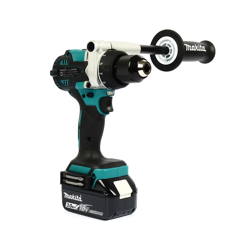 MAKITA สว่านไขควงไร้สาย Brushless 18V (รวมแบตเตอรี่) รุ่น DDF486RFJ - Image 5