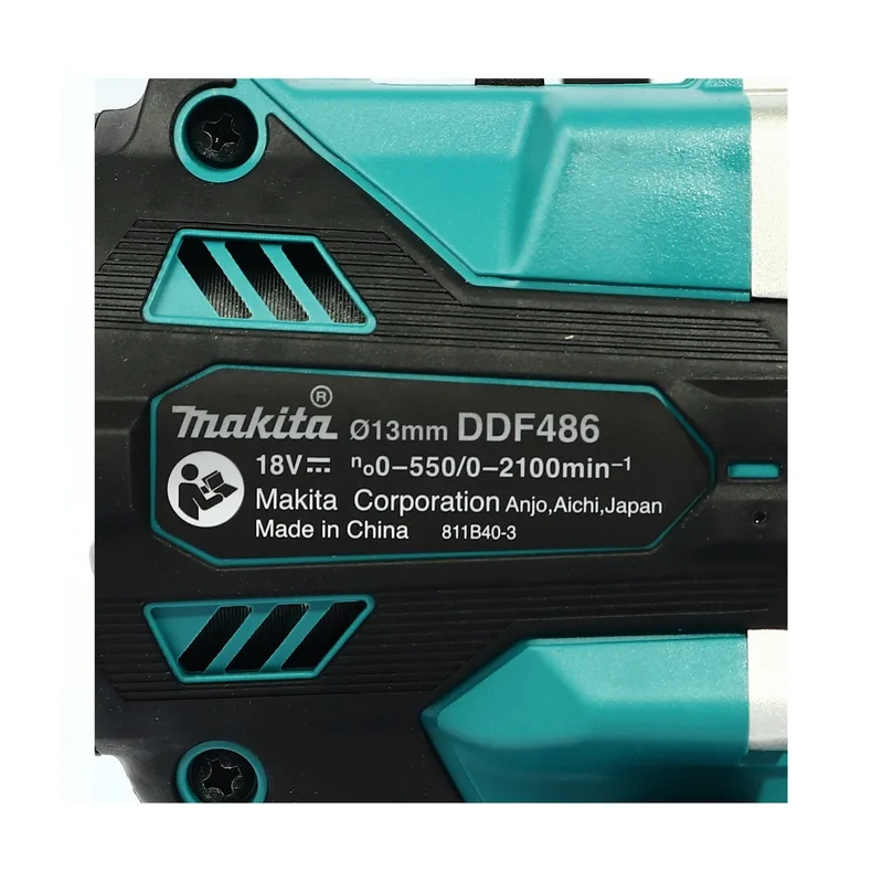 MAKITA สว่านไขควงไร้สาย Brushless 18V (รวมแบตเตอรี่) รุ่น DDF486RTJ - Image 7