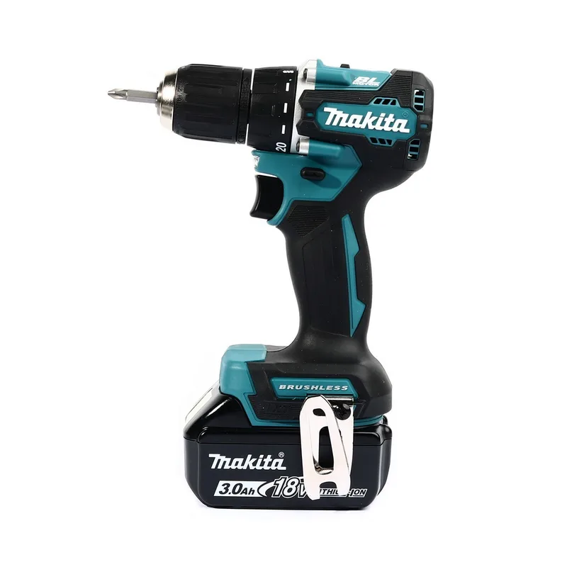 MAKITA สว่านไขควงไร้สาย Brushless 18V (รวมแบตเตอรี่) รุ่น DDF487RFJ - Image 3