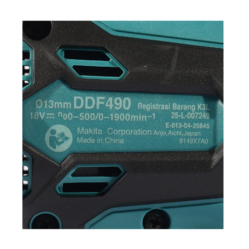 MAKITA สว่านไขควงไร้สาย 18V (รวมแบตเตอรี่) รุ่น DDF490WVE - Image 6
