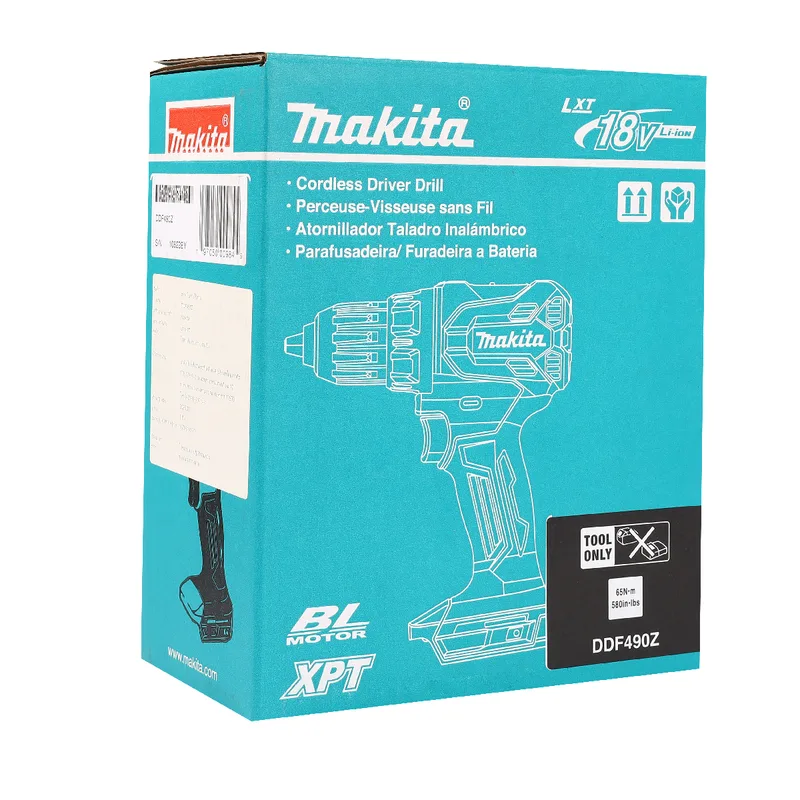 MAKITA สว่านไขควงไร้สาย 18V (ไม่รวมแบตเตอรี่) รุ่น DDF490Z - Image 7