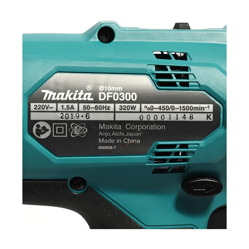 MAKITA สว่านไขควงไฟฟ้า ขนาด 3/8" 320 วัตต์ ตั้งค่าแรงบิด รุ่น DF0300 - Image 3